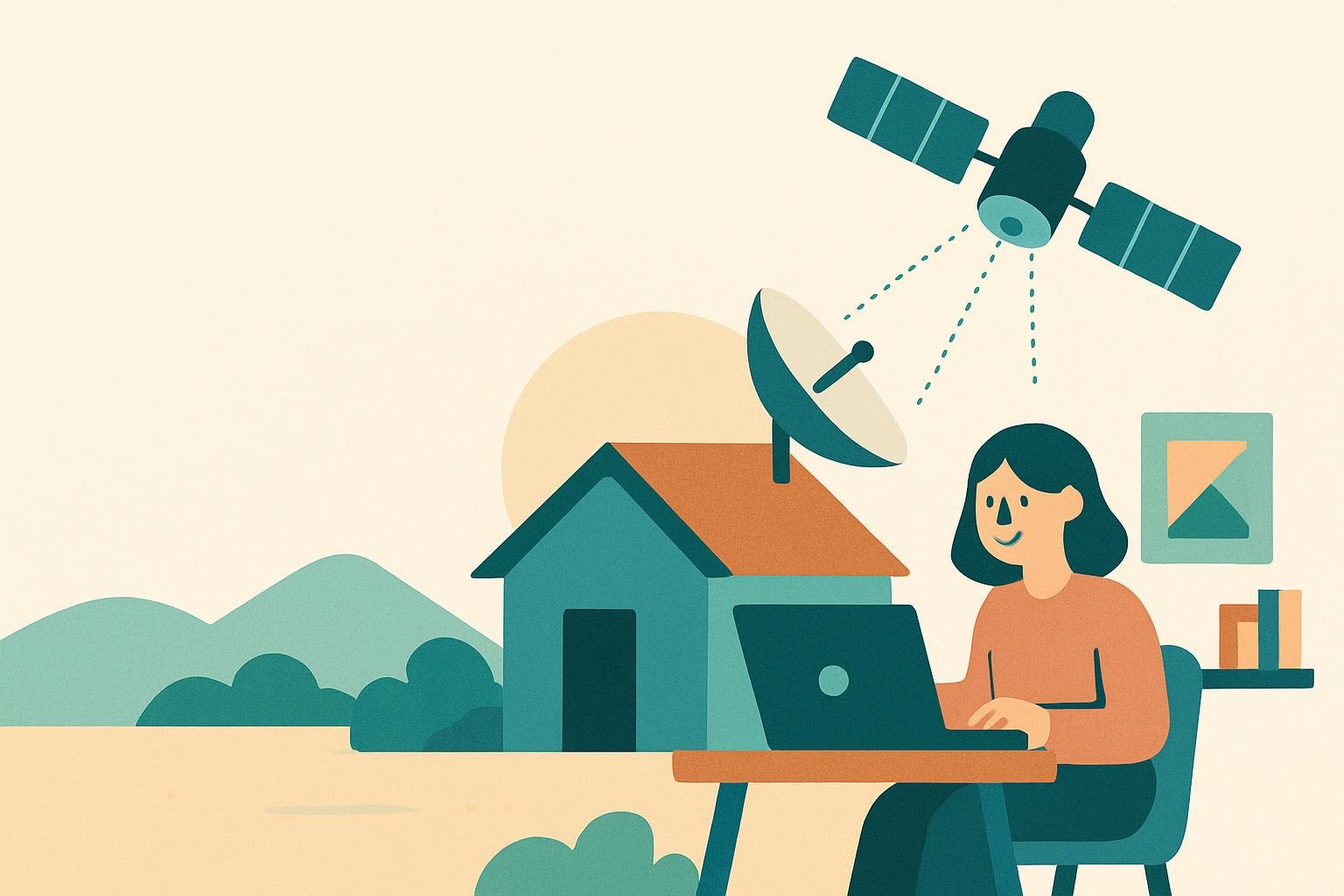 Satellite Internet Is Finally Reaching the Places Fiber Never Did